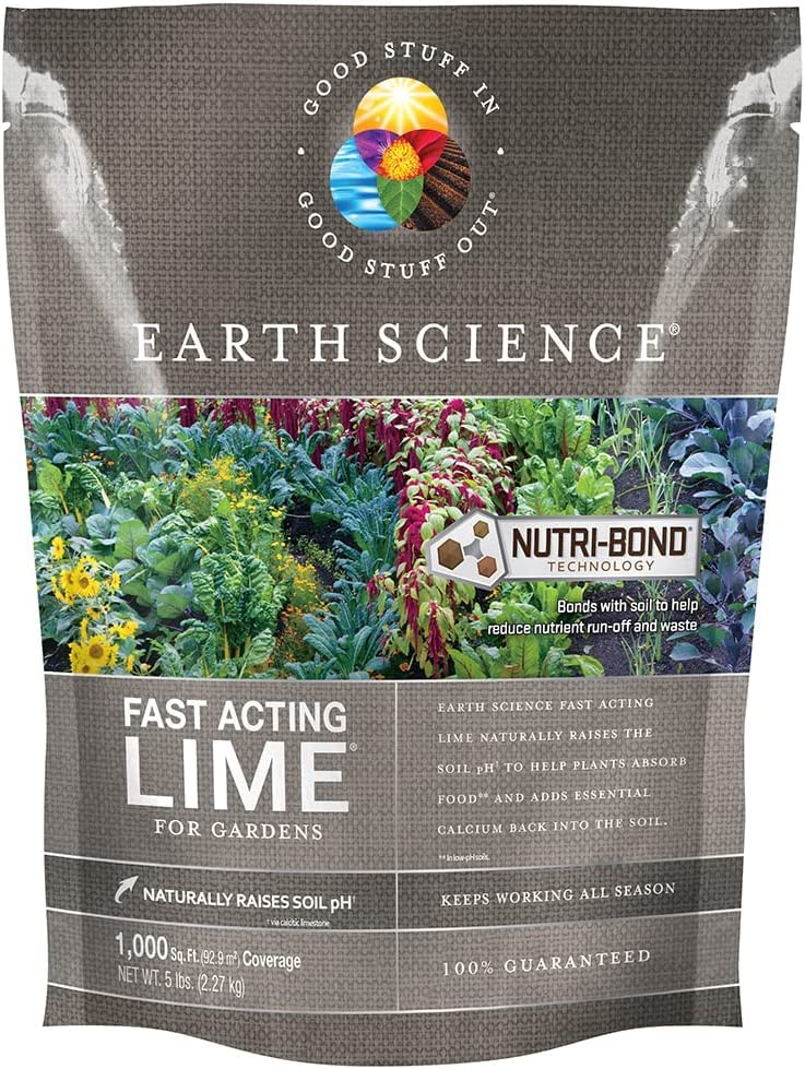 Earth Science paquete frontal 5 lb mostrando presentación y beneficio de uso rápido