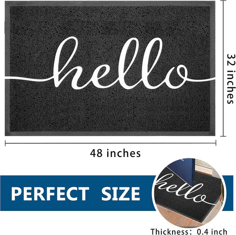 EARTHALL primer plano de textura en bucles PVC que atrapa suciedad