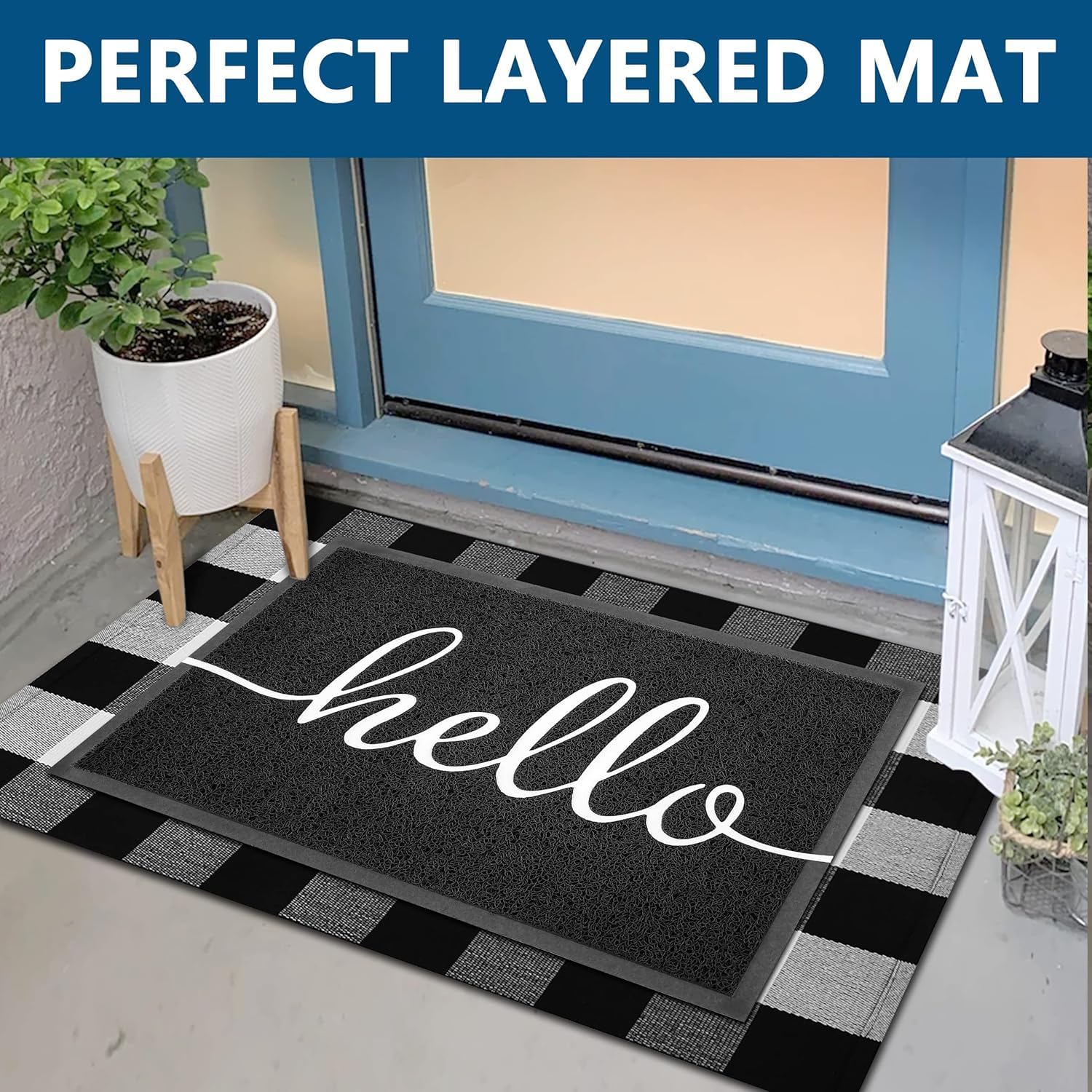 EARTHALL primer plano de textura de bucles PVC que atrapan suciedad