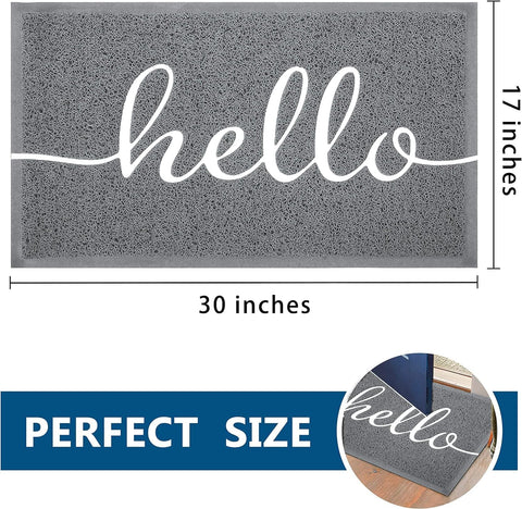 EARTHALL detalle de la textura de lazo PVC que atrapa suciedad