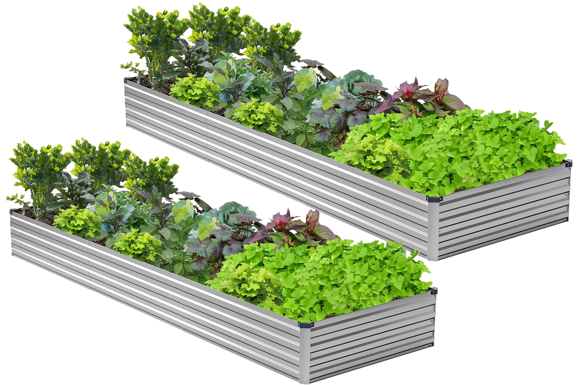 Easllre jardinera frontal mostrando espacio amplio y fácil cultivo