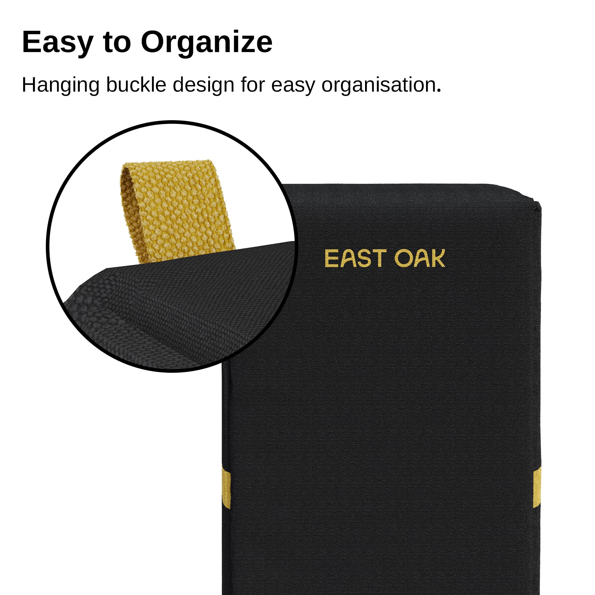 EAST OAK funda colocada en jardín protegiendo ahumador, aspecto práctico y estético