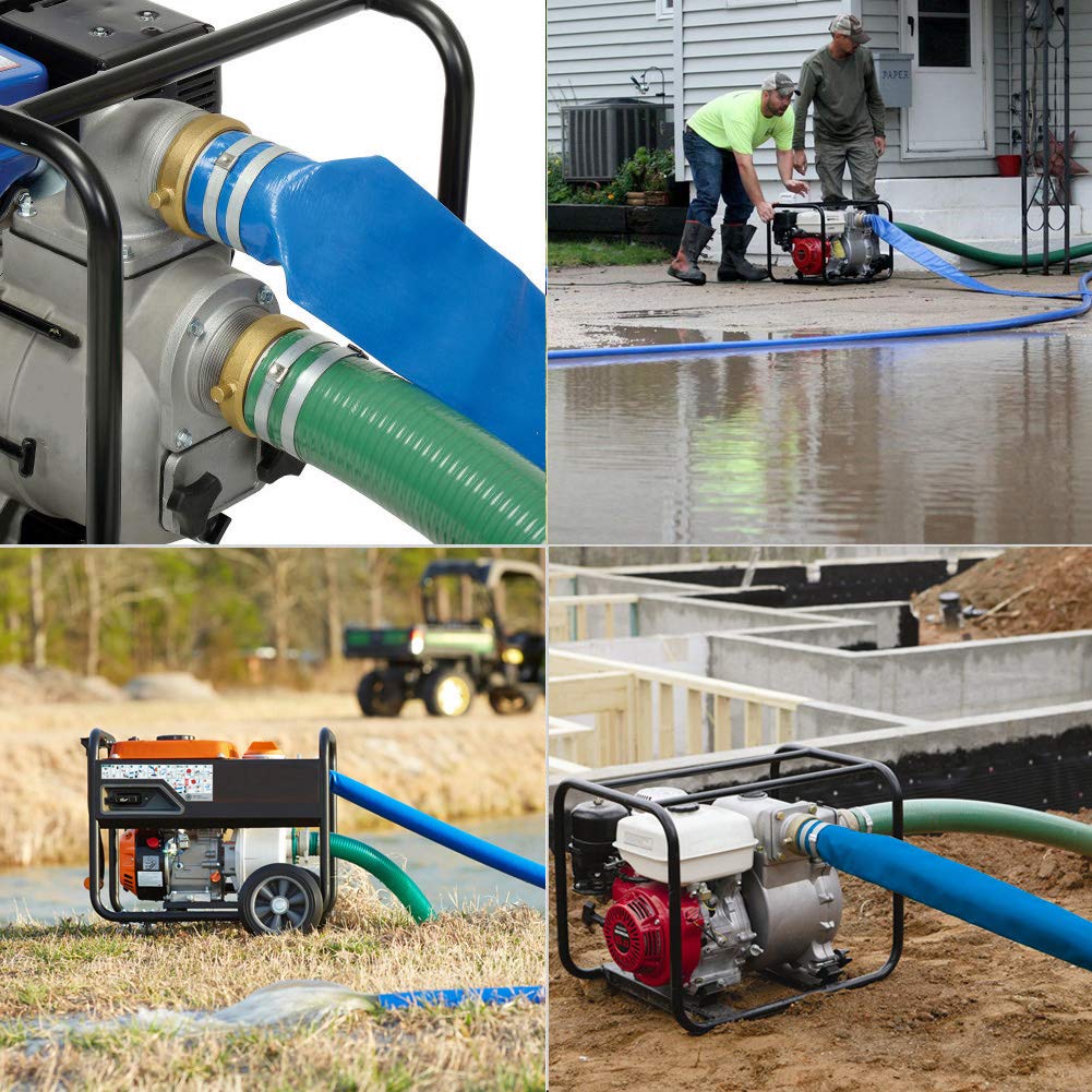 EASTRANS manguera plana enrollada facilita almacenaje compacto y ordenado