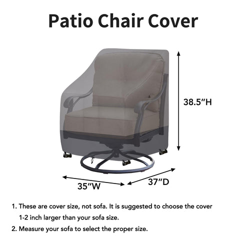 Easy-Going correas click-close sujetando la funda a las patas, evita viento