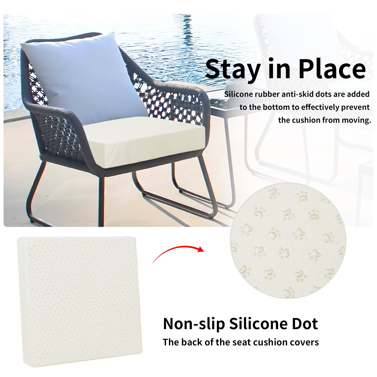 Easy-Going comparación con cojín para guiar la elección, ajuste ideal