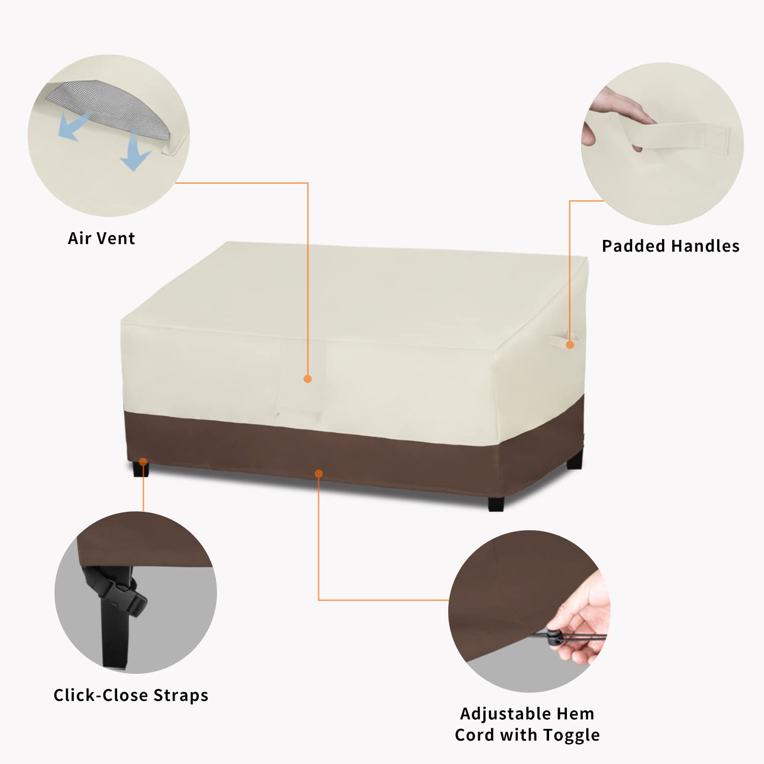 Easy-Going correas con clic que evitan que la funda se vuele