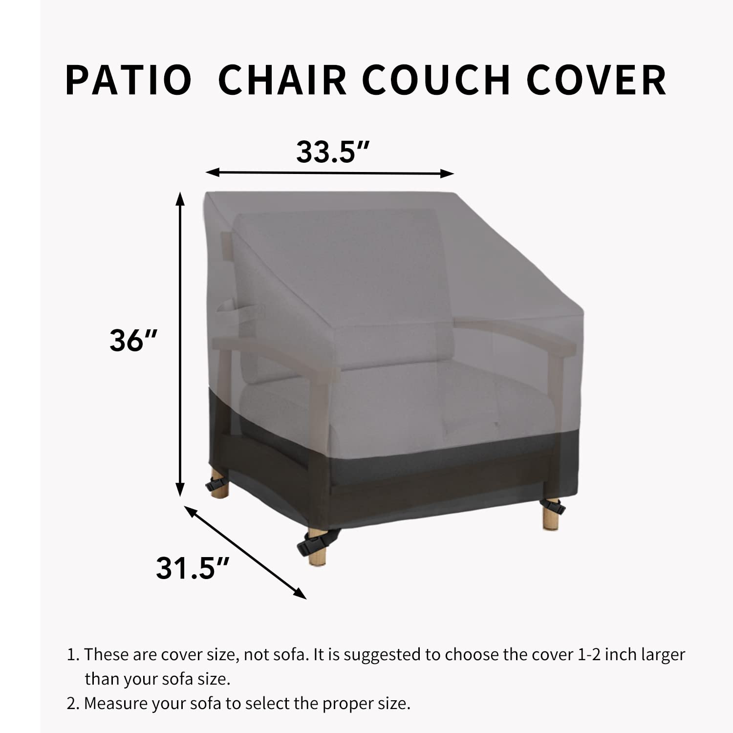 Easy-Going comparación de tamaño con silla, confirma ajuste