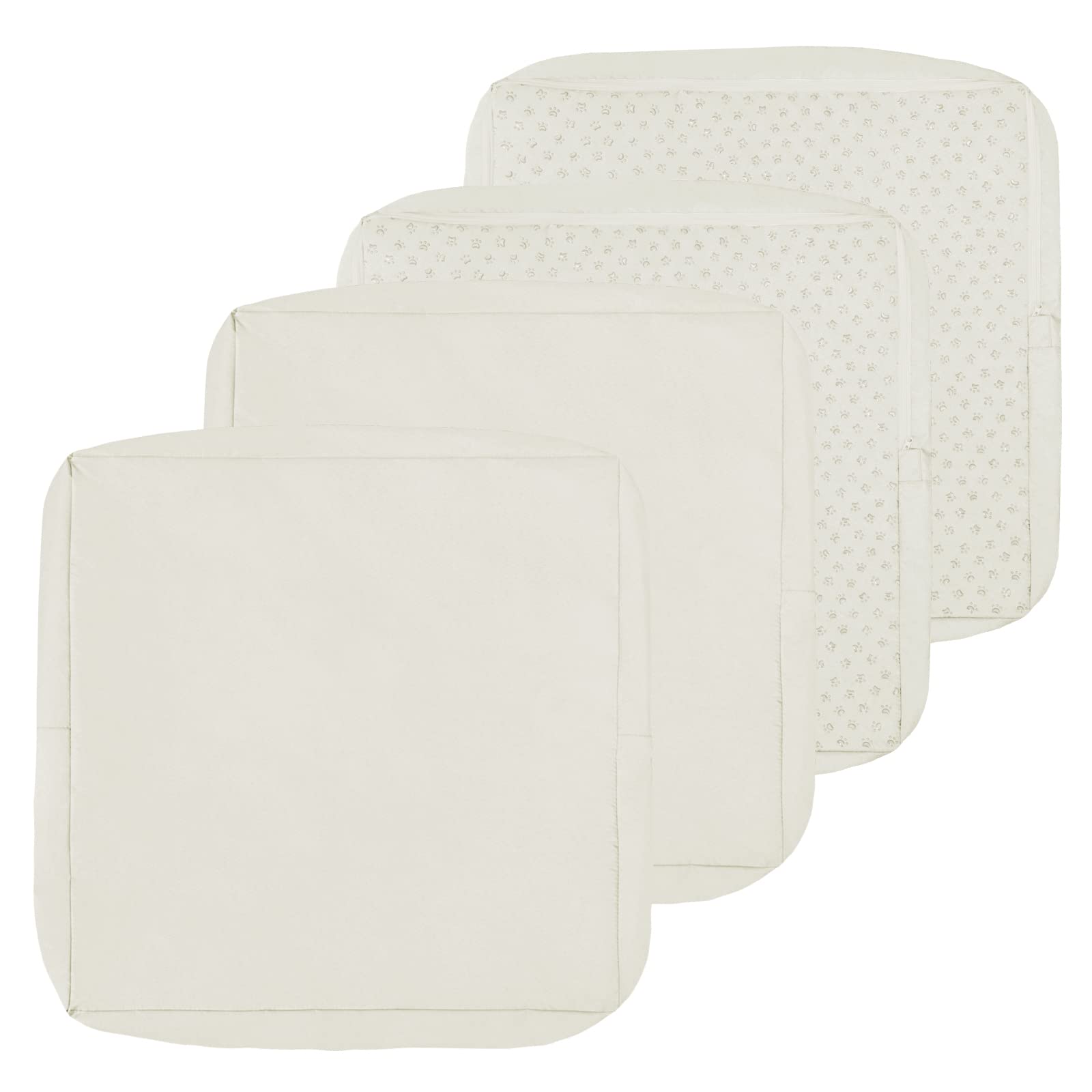Easy-Going vista frontal del pack de 4 fundas, protección inmediata