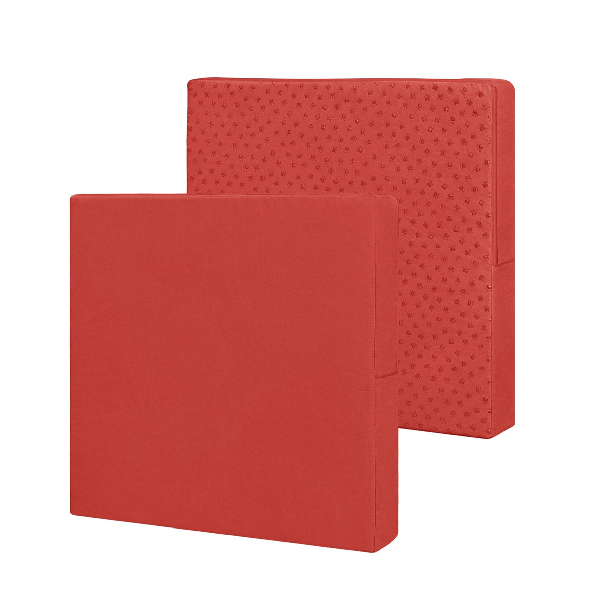 Easy-Going frontal de la funda Terra Red mostrando acabado resistente