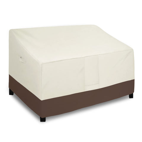 Easy-Going funda frontal para loveseat mostrando ajuste y protección