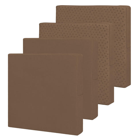 Easy-Going vista frontal del pack de 4 fundas mostrando color y forma