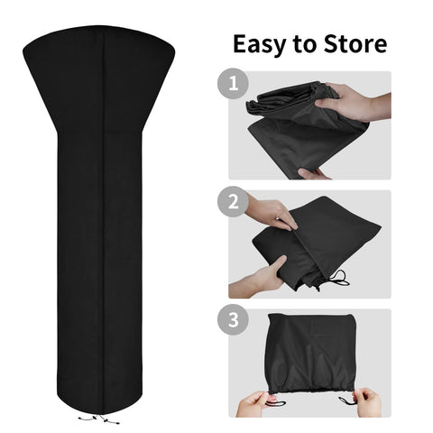 Easy-Going cordón elástico en la base para ajuste firme contra el viento