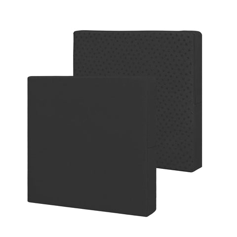 Easy-Going vista frontal del pack de 2 fundas protege cojines