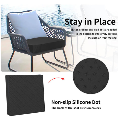 Easy-Going respaldo antideslizante mantiene funda en su lugar