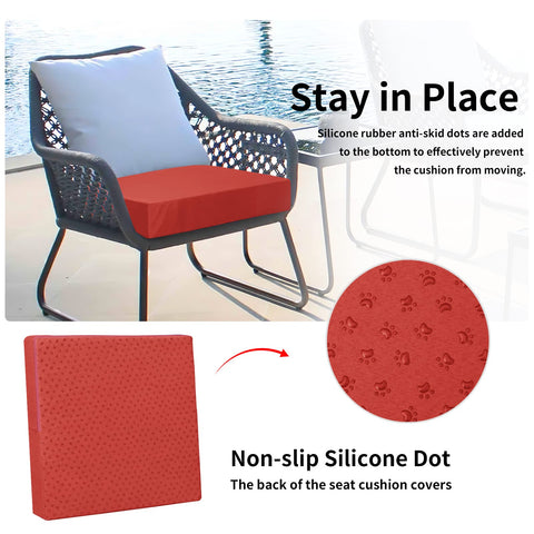Easy-Going respaldo antideslizante que mantiene la funda en su lugar