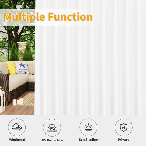 Easy-Going cortinas en patio realzando confort y ambiente social