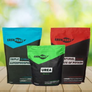 Easy Peasy paquete junto a regla para comparar tamaño y cantidad de producto