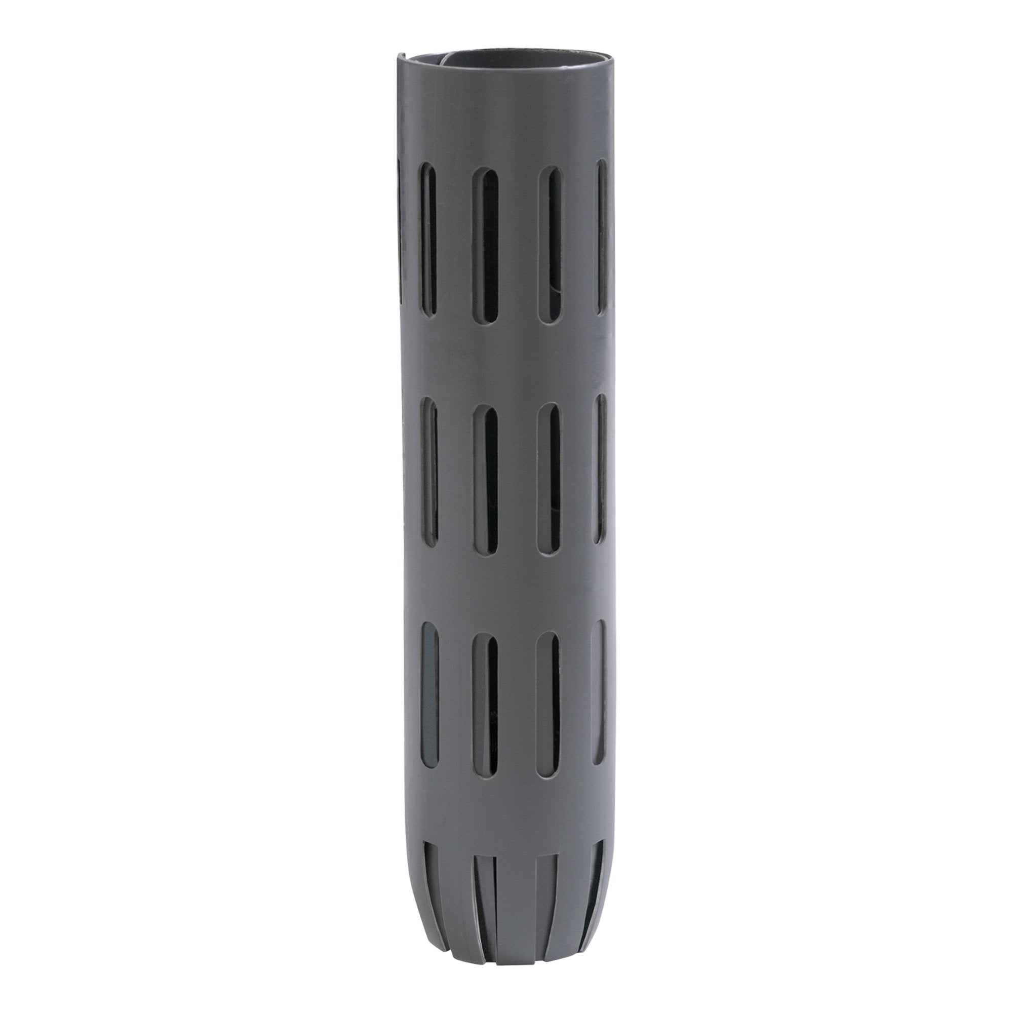 EasyFlex vista frontal del paquete gris protegiendo varios troncos