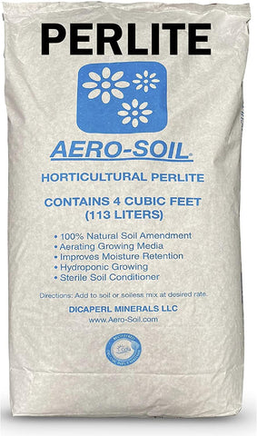 EASYGO PRODUCTS paquete frontal de AeroSoil Perlite mostrando marca y volumen
