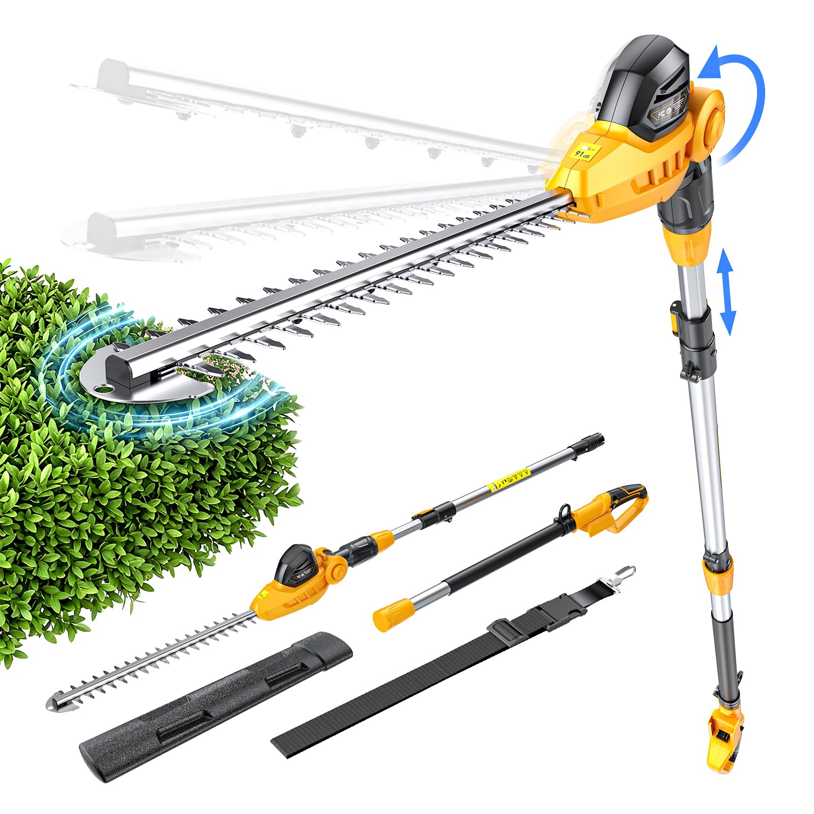 Ecarke vista frontal del empaque mostrando la herramienta y compatibilidad DeWalt