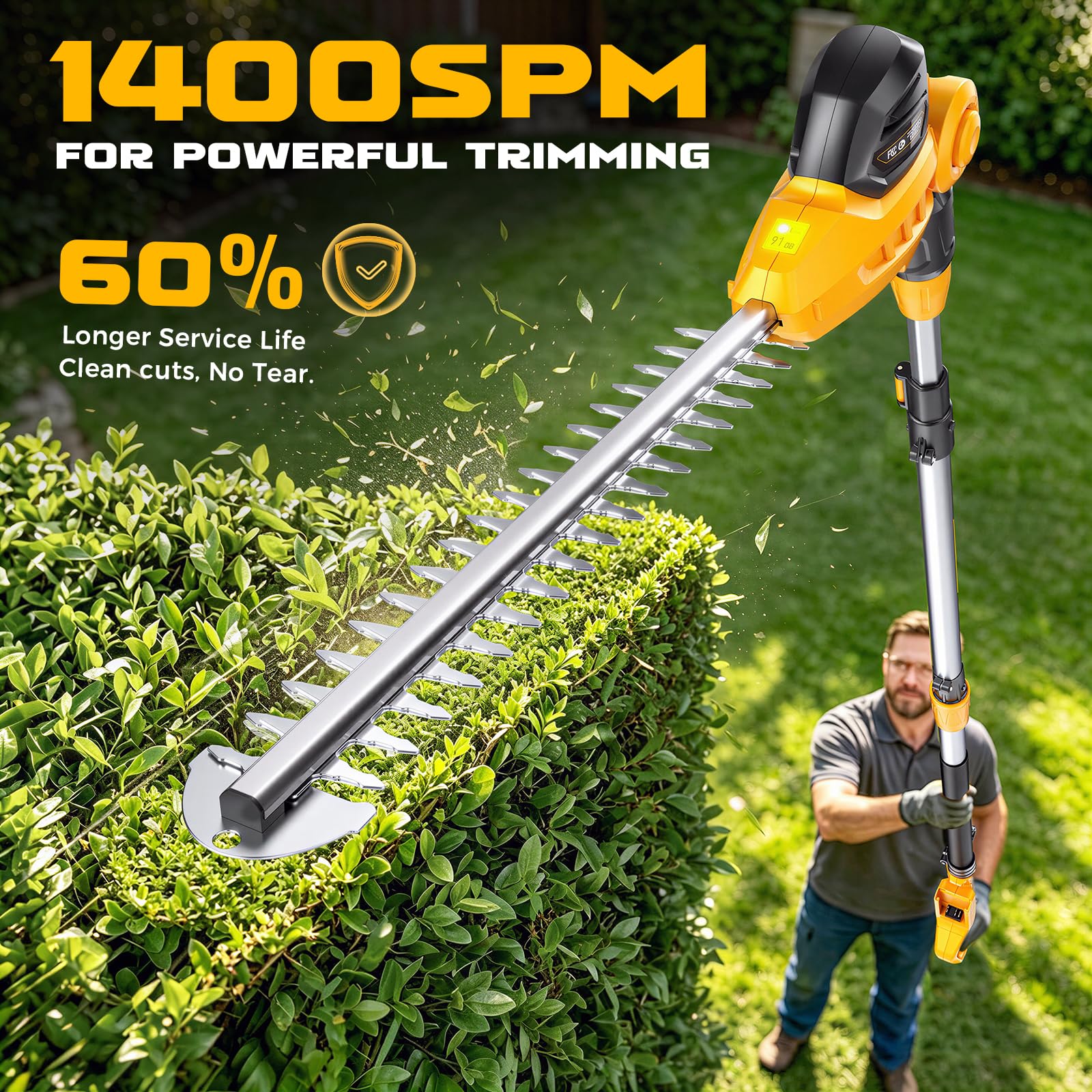 Ecarke vista del motor y conexión compatible con baterías DeWalt 20V para ahorro