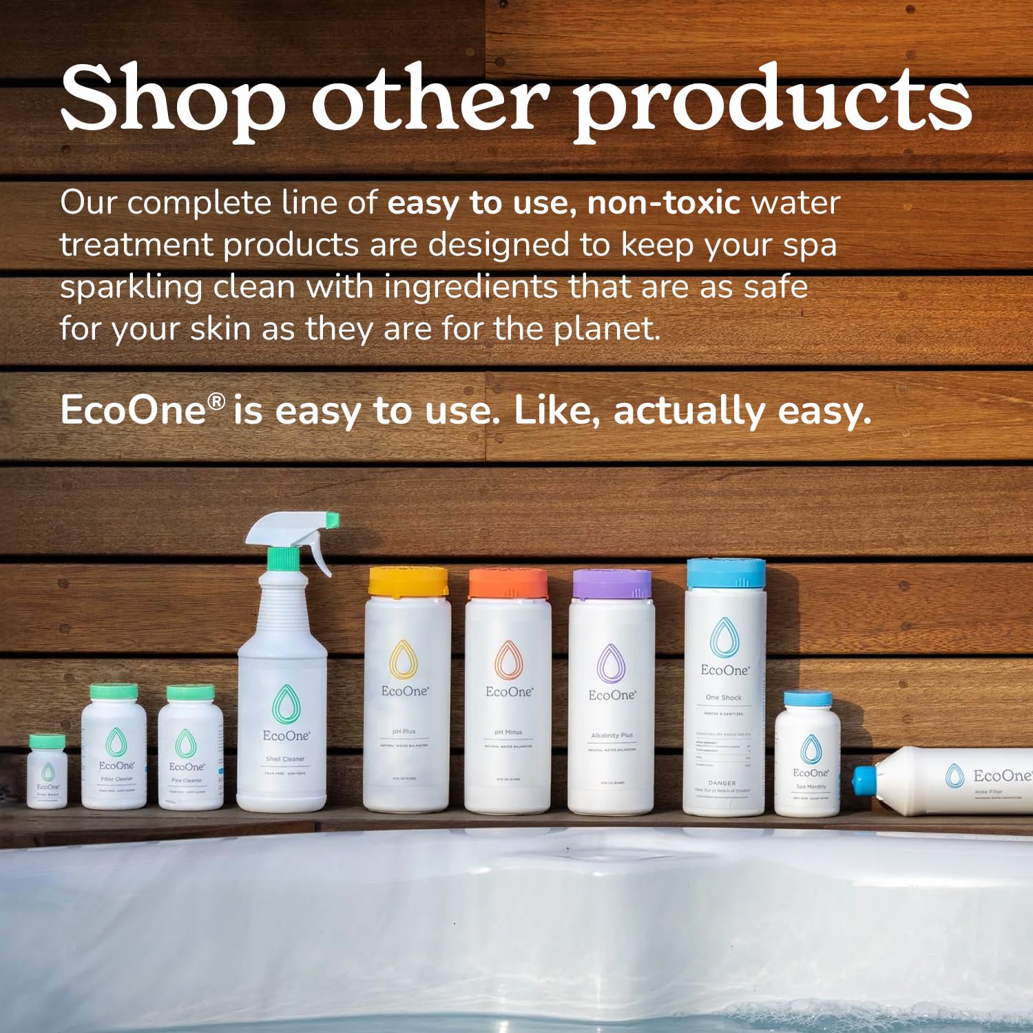 ecoone paquete de seis unidades mostrando ahorro y suministro continuo