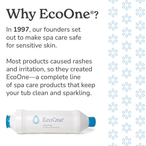 ecoone botella en mano para mostrar escala y dosificación conveniente