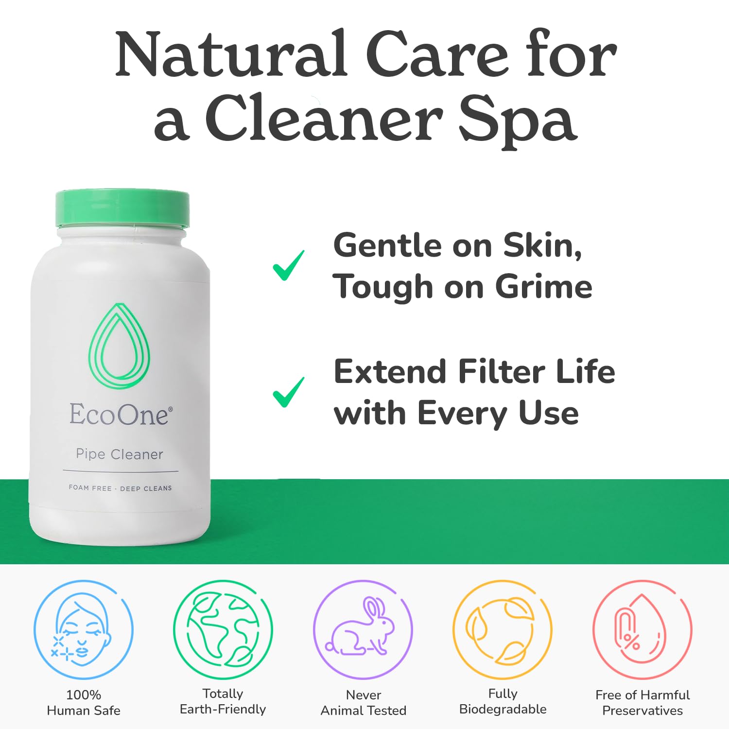 ecoone botella junto a objeto de referencia para comparar tamaño práctico