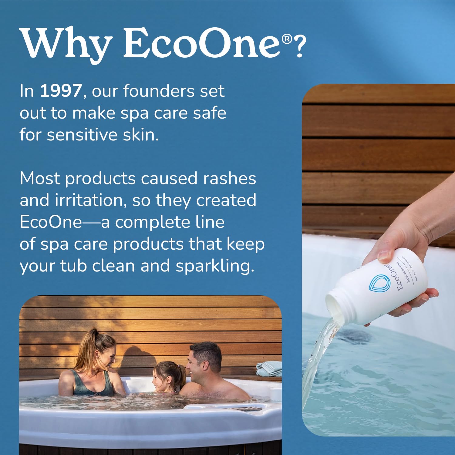 ecoone etiqueta con instrucciones claras para uso mensual seguro