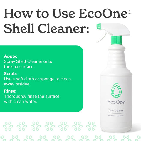 ecoone primer plano de gota de solución que muestra textura no espumante