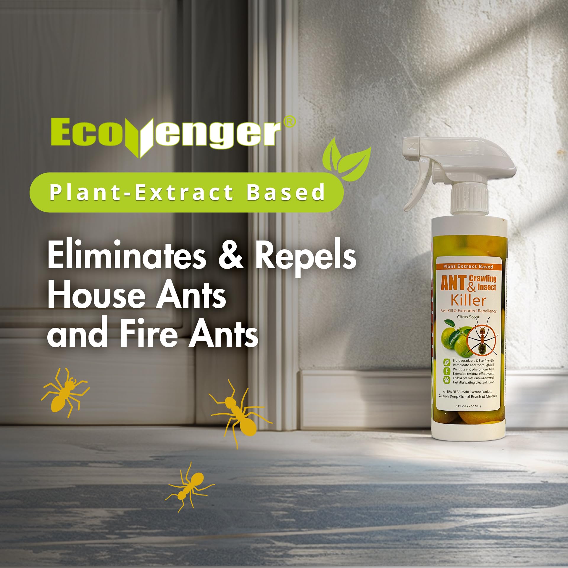 EcoVenger boquilla en primer plano, detalle que facilita aplicación precisa segura