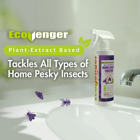 EcoVenger gota y textura del líquido destacando ingredientes botánicos