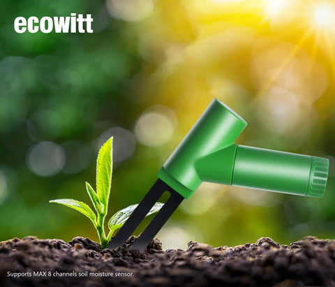 ECOWITT WH51 emparejado con GW1100 mostrando conectividad