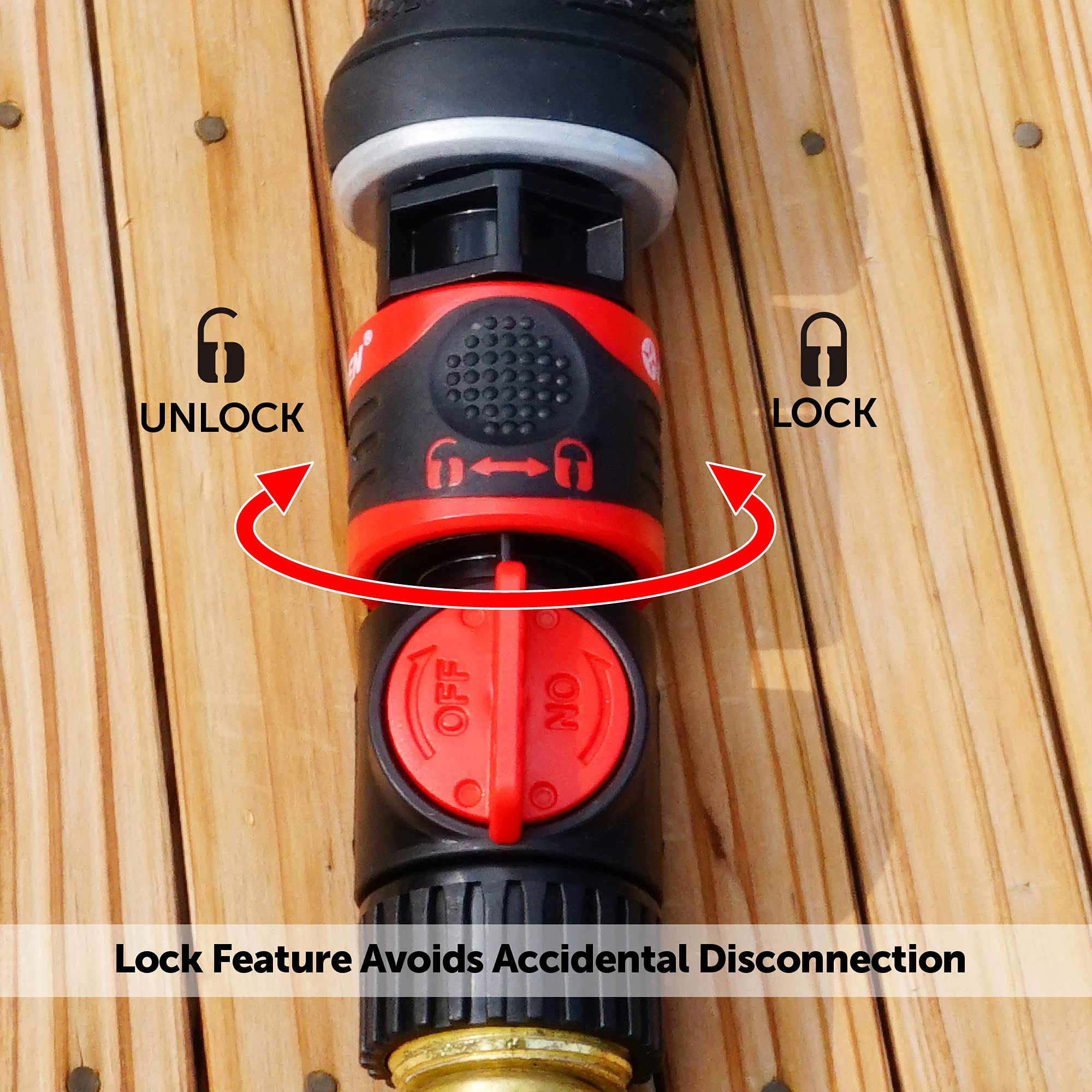 Eden adaptadores hexagonales para instalación con mejor control
