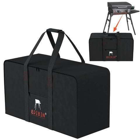 EDIBIN funda 22" vista frontal mostrando ajuste perfecto y protección