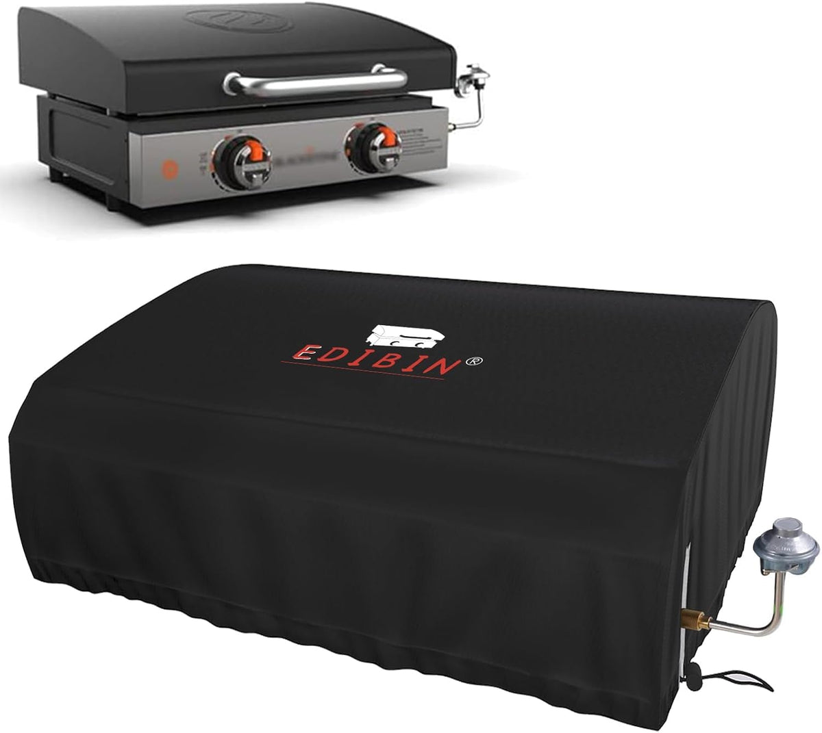 EDIBIN funda frontal para Blackstone 22" protege contra lluvia