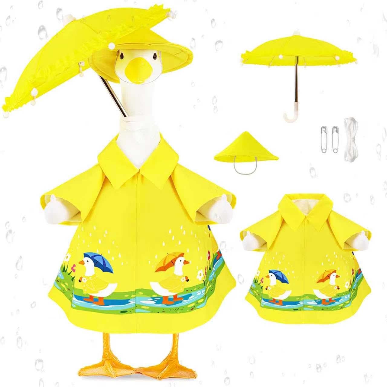 EHZYP impermeable frontal mostrando ajuste y color amarillo vibrante