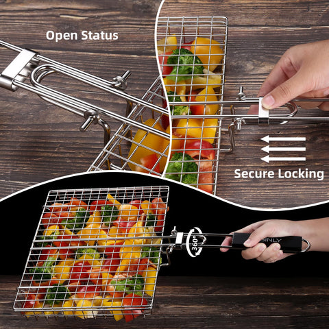 Eisinly pinchos y cepillo incluidos que facilitan preparar y limpiar