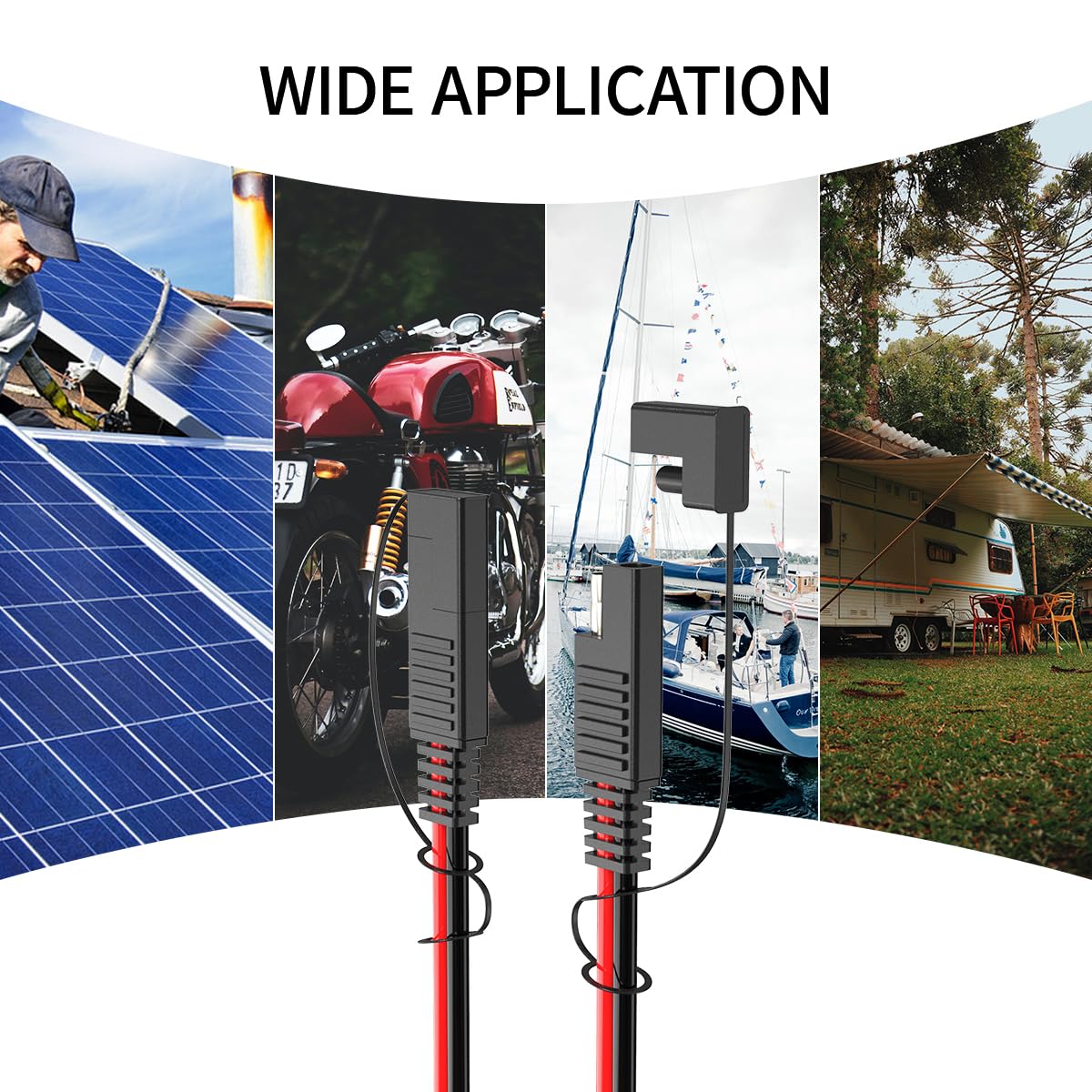 ELFCULB adaptador de polaridad incluido para evitar errores eléctricos