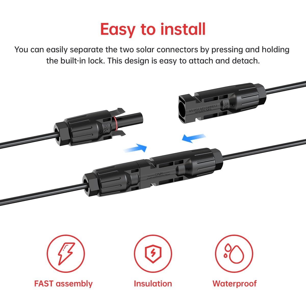 ELFCULB junta impermeable en conector protegiendo contra humedad
