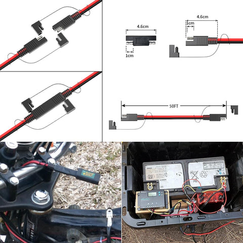 ELFCULB longitud 50FT en contexto para medir alcance útil