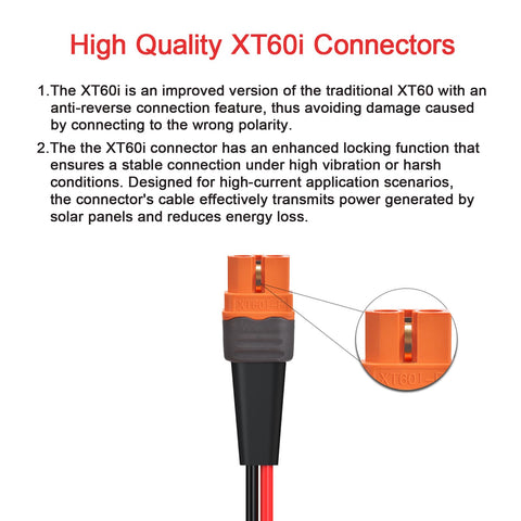 ELFCULB conector XT60i primer plano con bloqueo anti-inversión para seguridad