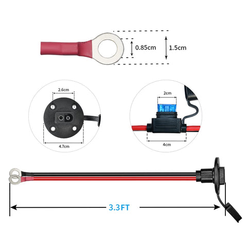 ELFCULB funda PVC textura que protege cable y mantiene flexibilidad