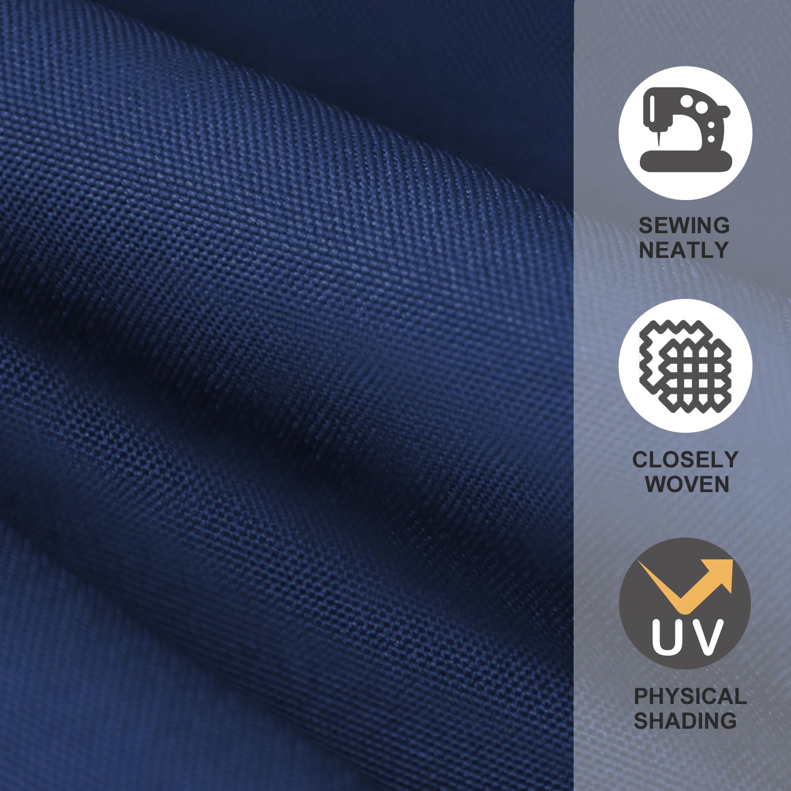 EliteShade detalle del orificio central ajustable para adaptación al mástil