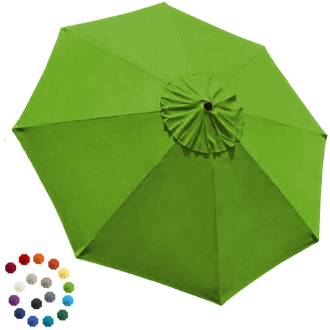 EliteShade vista frontal de la cubierta Macaw Green mostrando color y ajuste