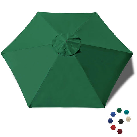 EliteShade vista frontal del toldo verde bosque con ajuste perfecto