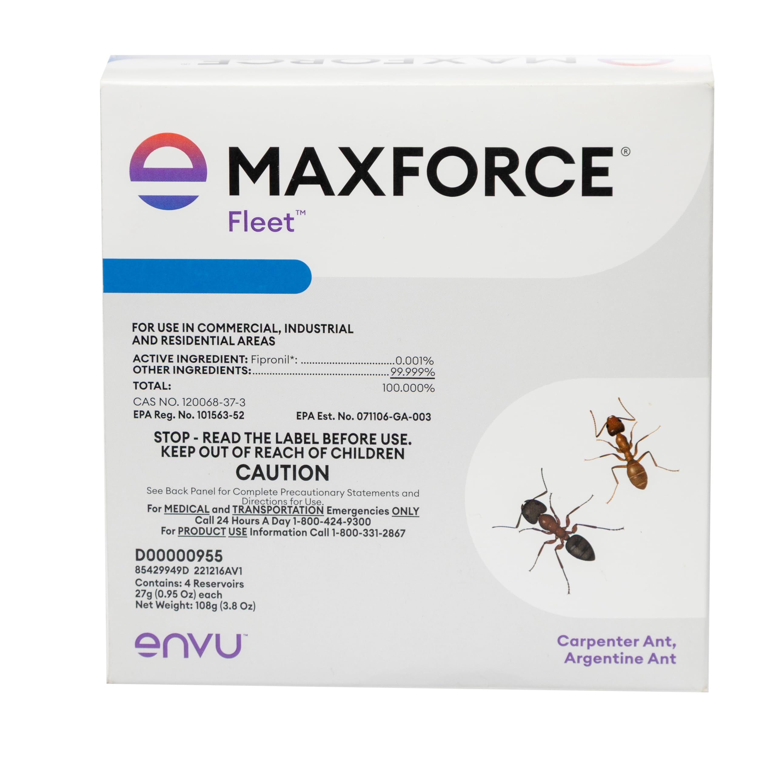 Envu Maxforce Fleet gel aplicado en zócalo para control preciso de rutas de hormigas