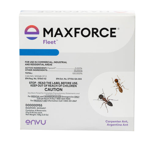 Envu Maxforce Fleet gel aplicado en zócalo para control preciso de rutas de hormigas