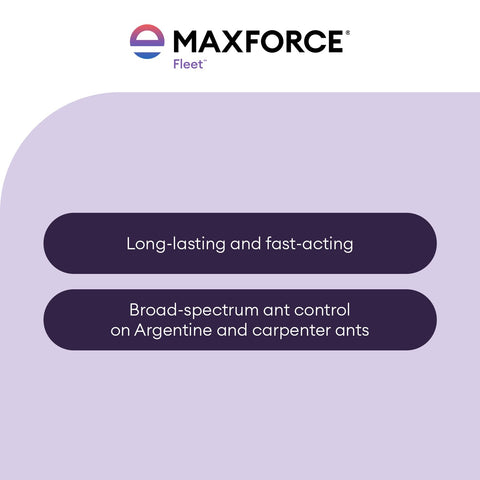 Envu Maxforce Fleet gel comparación de tamaño para evaluar cantidad y cobertura