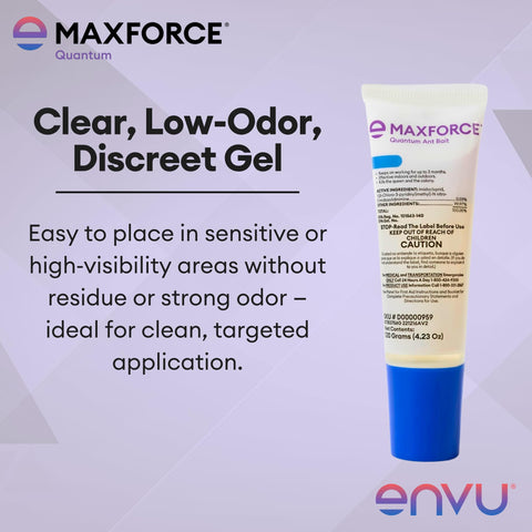 Envu Maxforce Quantum colocado detrás de electrodoméstico para discreción